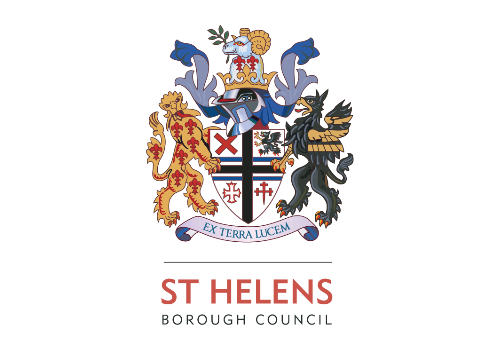 St Helens council logo.